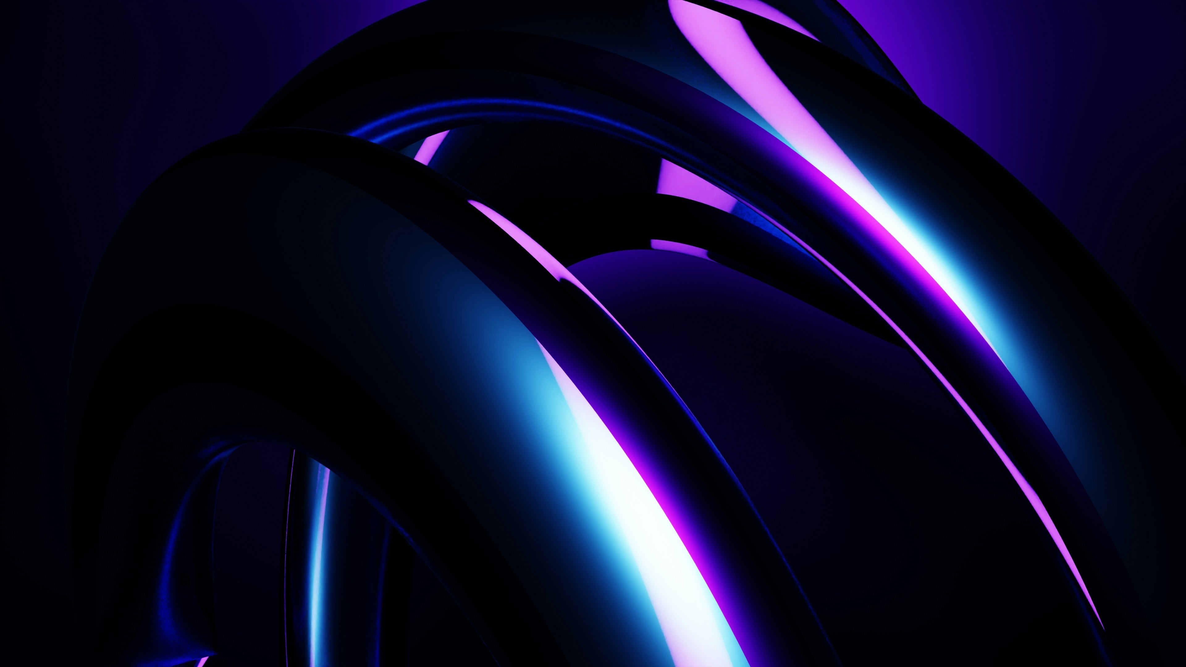 Abstract blue particle network background